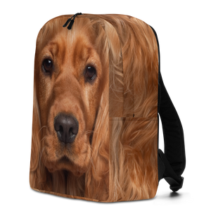 Cocker Spaniel Dog Minimalist Backpack by Design Express