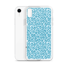 Teal Leopard Print iPhone Case by Design Express