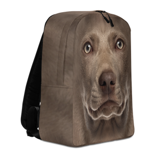 Weimaraner Dog Minimalist Backpack by Design Express