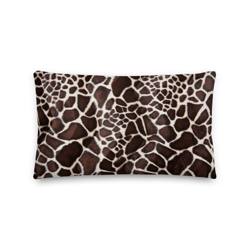 Default Title Giraffe Rectangle Premium Pillow by Design Express