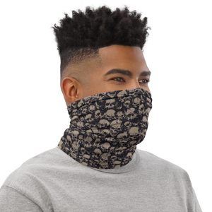 Skull Pattern Neck Gaiter by Design Express