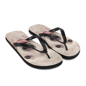 Golden Retriever Dog Flip-Flops by Design Express