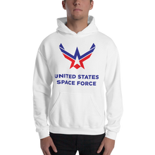 White / S United States Space Force Hooded Sweatshirt by Design Express