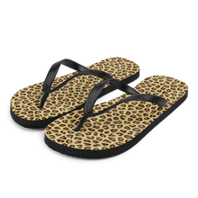 S Yellow Leopard Print Flip-Flops by Design Express