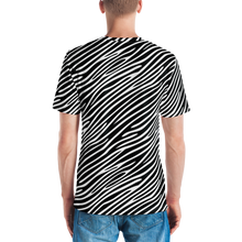 Zebra Print Men's T-shirt by Design Express