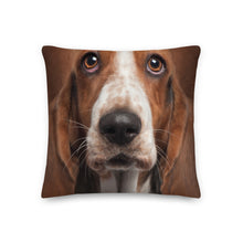 Basset Hound Dog Premium Pillow by Design Express