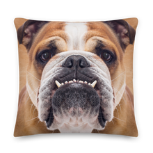 22×22 Bulldog Premium Pillow by Design Express