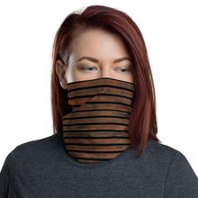 Default Title Horizontal Brown Wood Neck Gaiter Masks by Design Express