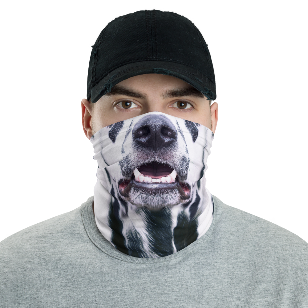 Default Title Dalmatian Dog Neck Gaiter Masks by Design Express