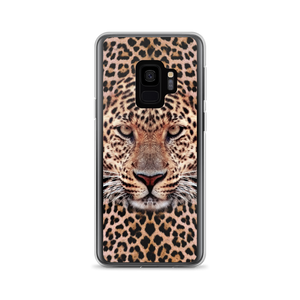 Samsung Galaxy S9 Leopard Face Samsung Case by Design Express