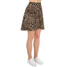 Golden Leopard Skater Skirt by Design Express