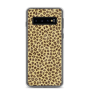 Samsung Galaxy S10 Yellow Leopard Print Samsung Case by Design Express