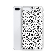 Black & White Leopard Print iPhone Case by Design Express