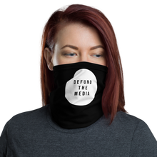 Default Title Defund The Media Circle Black Neck Gaiter by Design Express