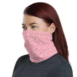 Diamond Dusty Rose Pattern Neck Gaiter Masks by Design Express