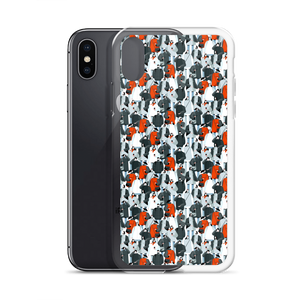 Mask Society Illustration iPhone Case by Design Express
