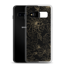 Golden Floral Samsung Case by Design Express