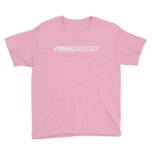 CharityPink / XS Fish Key West Youth Short Sleeve T-Shirt by Design Express