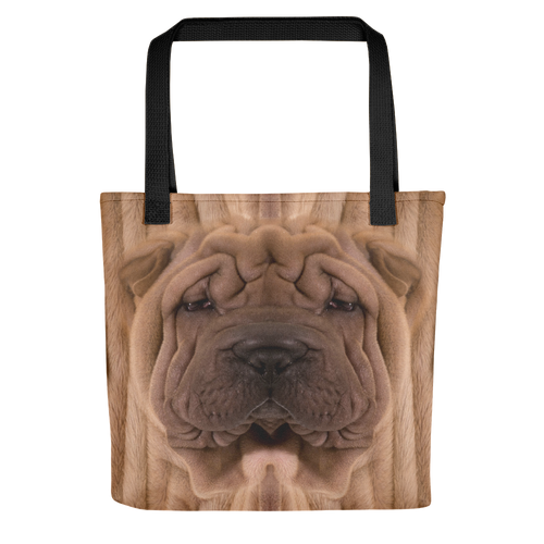 Default Title Shar Pei Dog Tote Bag Totes by Design Express