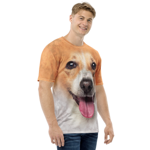 Jack Russel Dog Men's T-shirt by Design Express