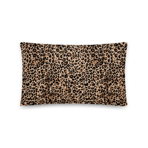 Golden Leopard Basic Pillow by Design Express