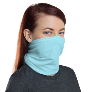 Baby Blue Neck Gaiter Masks by Design Express