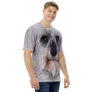 Schnauzer Dog Men's T-shirt by Design Express