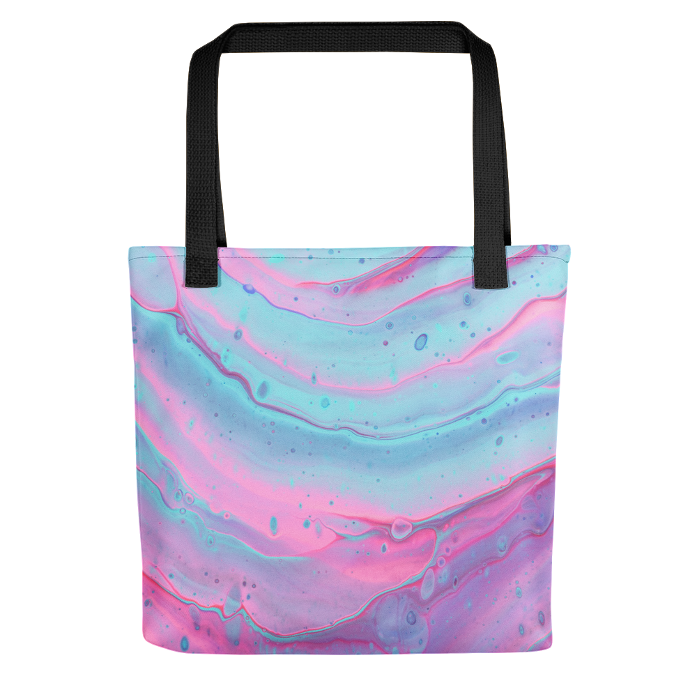 Default Title Multicolor Abstract Background Tote Bag by Design Express