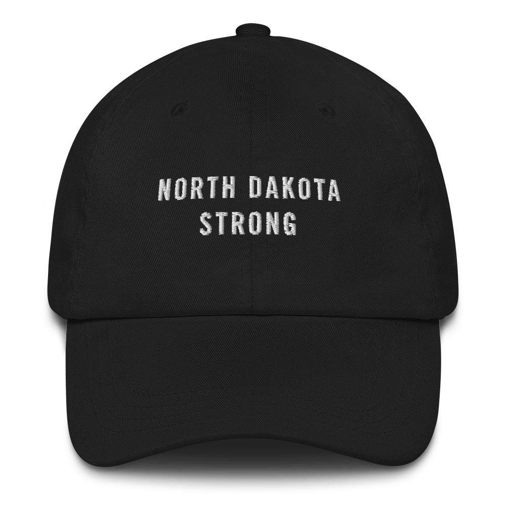 Default Title North Dakota Strong Baseball Cap Baseball Caps by Design Express