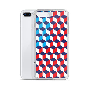 America Cubes Pattern iPhone Case iPhone Cases by Design Express