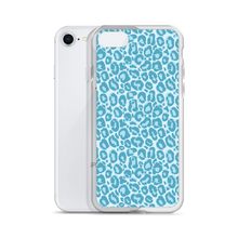 Teal Leopard Print iPhone Case by Design Express