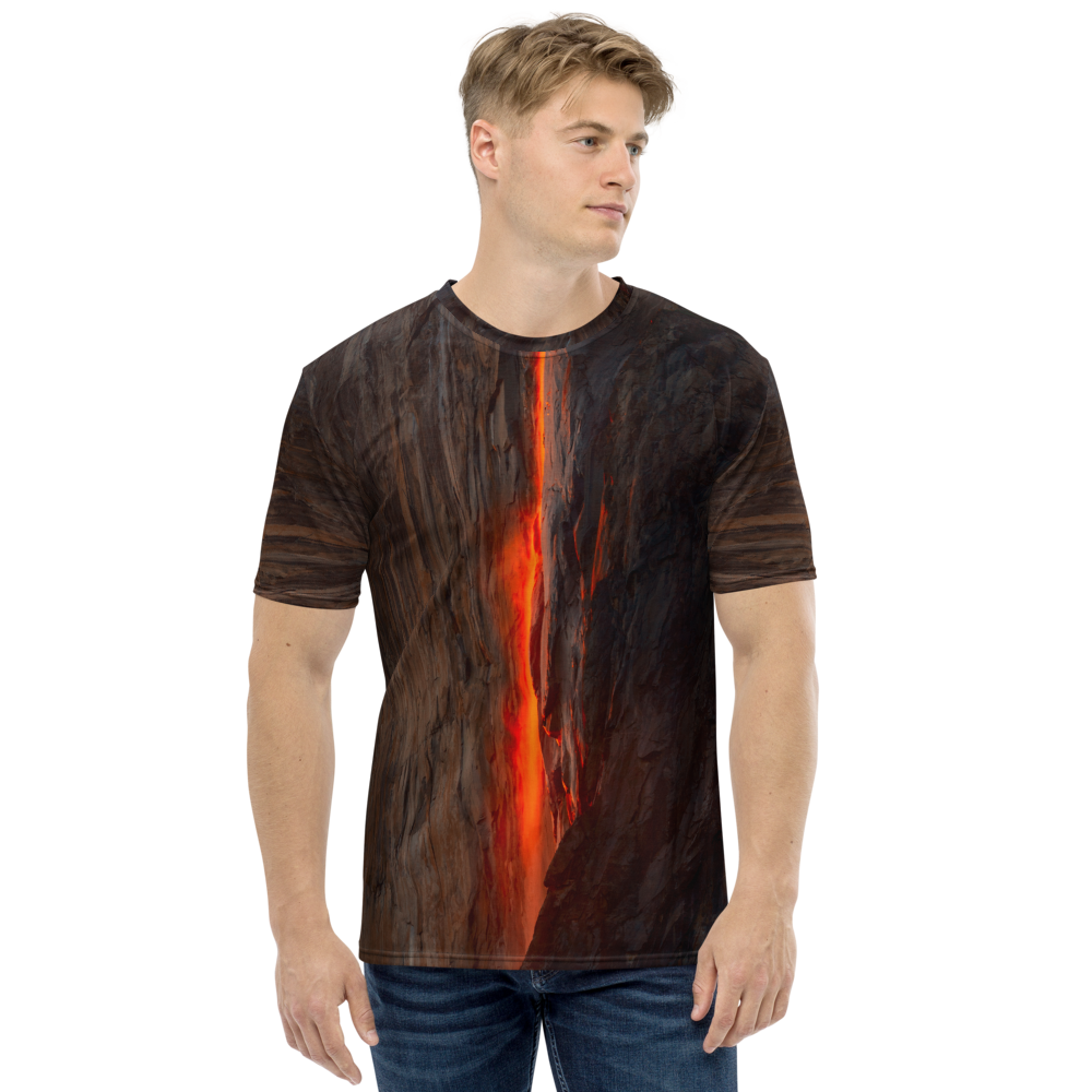 XS Horsetail Firefall Men's T-shirt by Design Express