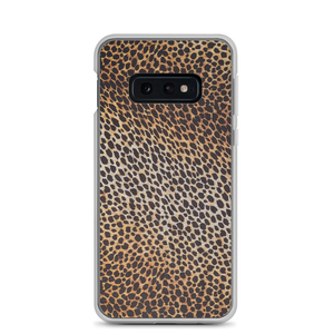 Samsung Galaxy S10e Leopard Brown Pattern Samsung Case by Design Express