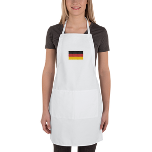 Germany Flag "Solo" Embroidered Apron by Design Express