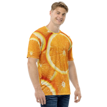 Sliced Orange Men's T-shirt by Design Express