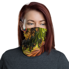 Default Title Colourful Fractals Neck Gaiter Masks by Design Express