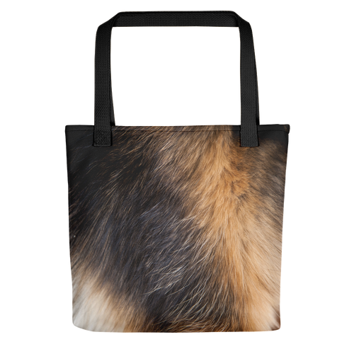 Default Title Dog Fur Print Tote Bag by Design Express