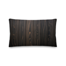 Default Title Black Wood Rectangle Premium Pillow by Design Express