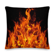 On Fire Square Premium Pillow by Design Express