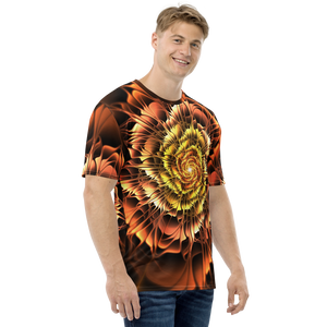 Abstract Flower 01 Men's T-shirt by Design Express