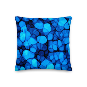 Crystalize Blue Premium Pillow by Design Express