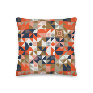 Mid Century Pattern Premium Pillow by Design Express