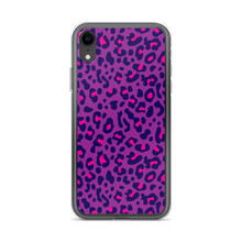 iPhone XR Purple Leopard Print iPhone Case by Design Express