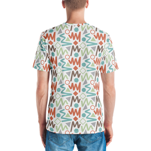 Soft Geometrical Pattern 02 Men's T-shirt by Design Express