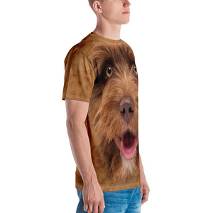 Crossbreed Dog 02 "All Over Animal" Men's T-shirt All Over T-Shirts by Design Express