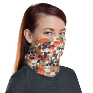 Mid Century Pattern Neck Gaiter by Design Express