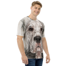 Great Dane Dog Men's T-shirt by Design Express