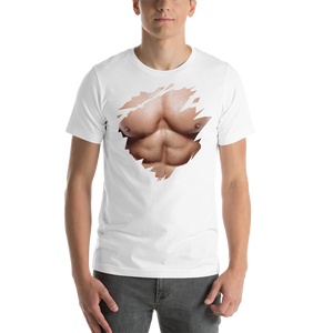 White / XS Sixpack Unisex T-Shirt by Design Express