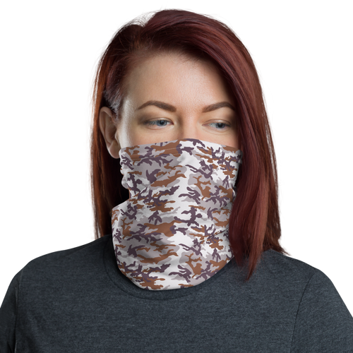 Default Title White Fall Bark Camo Neck Gaiter Masks by Design Express