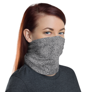 Soft Grey Fur Neck Gaiter Masks by Design Express